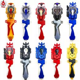 Beyblades Launchers Burst Flash Handle Bey LR String Ruler Launcher Super Rotating Top Gyroscope Toy Children's Birthday Gift 230329