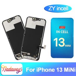 ZY Incell for iPhone 13 Mini LCD Screen OLED Display Touch Digitizer Assembly Replacement