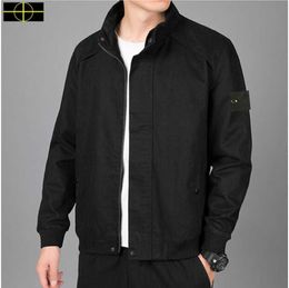 a1 plus size coat stone Jacket Top Mens island Designer Luxury Flight Jackets Fashion Word Mens Brand Trench is land Coat Outerwear Outdoor Streetwear