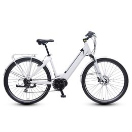 28" Electric Bike 36V/250W Brushless Middle Motor Electric City Bike With Disc Brake