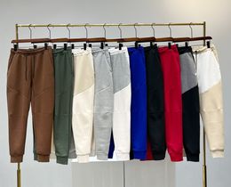 NEU SCHWARZ GRAU Tech Fleece Sporthose Space Cotton Hose Herrenunterteile Herren Jogger Camo Running 10 Farben Asiatische Größe M-XXL