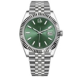 classic quartz woman watch 28/31/36mm Stainless Watches Male Clock Green face wristwatch 240