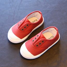 Athletic Outdoor New Hot Kids Canvas Shoes Children Sneakers Kids Sports Shoes Boys And Girls Shoes Sneakers Casual Loafers Candy Colours