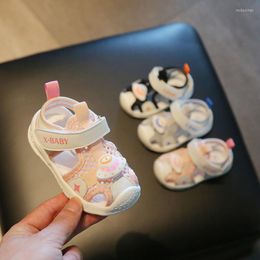 First Walkers Arrival Cartoon Baby Shoes For 0-3 Years Old Infants Spring Autumn Walker Breathable Air Mesh Soft Sole Sandals