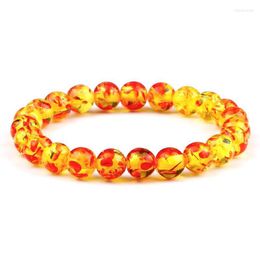 Strand Beaded Strands Charm Women Imitation Ambers Bracelet Men Natural Stone 7 Chakra Buddha Couple Distance Lucky Wrist Jewelry Gift