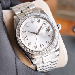 shinny diamond watch men luxury watch sapphire Automatic Mechanical movement designer Watches Business Stainless Watchs Waterproof WristWatch Montre De Luxe