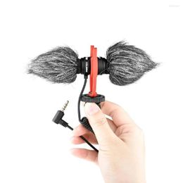 Microphones Mobile Phone Microphone DSLR Live Video Vlog Recording Miniature Radio Bidirectional