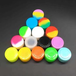 Jars 2ML round storage display makeup silicone cigarette oil paste tobacco box 2022