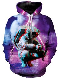 Men's Hoodies & Sweatshirts Colourful Hippie Style 3D Printed Fashion For Men/Women Hooded Sweatshirt Zipper Casual Unisex Pullover