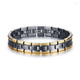 Link Bracelets Love Gifts Bracelet For Family Son Father Dad Birthday Presents Men Jewellery