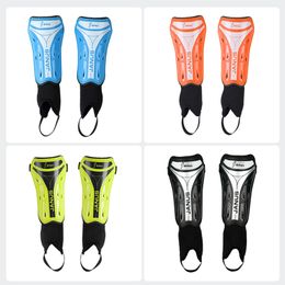 Protective Gear 1 pair of football Shin pads EVA sponge football Shin Guard breathable football supplies L158 230329