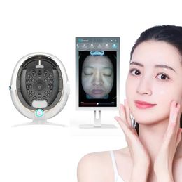 21.5 Inches Screen Uv Smart Mirror Test Skin Analysis Machine Facial Scanner Professional Skin Analyzer Machine for Salon Spa