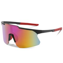 Large Frame Sunglass for Men and Women Outdoor Anti-ultraviolet Bicycle Driving UV400 Riding Cycling Glasses 10 Colors