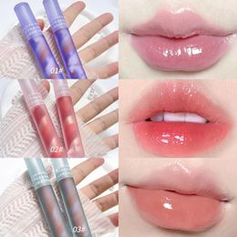 Lip Gloss Mirror Water Shimmer Glaze Transparent Glitter Glass Oil Waterproof Liquid Lipstick Lipgloss Lips Cosmetics