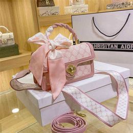 2023 Designer bag Bag female high sense mobile phone bag niche broadband printing versatile Single Shoulder Handbag
