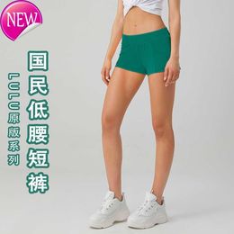 Women's Tracksuits Active Shorts women Summer Yoga Hotty Hot Breathable Quick Drying Sports Underwear Pocket Running Fitness Pants PrincessESS