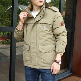 Men's Jackets Winter Heating Jackets Men Coat Casual Parkas Trekking Techwear Outdoor Clothing Fashionable Military Tactical Bigsize Work Wear 230329