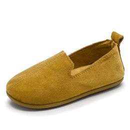 Athletic Outdoor JGSHOWKITO New Spring Autumn Girls Shoes Boys Flats Fashion Kids Moccasins Children's Casual Loafers Candy Colour Soft Breathable W0329