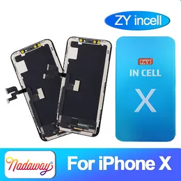 ZY Incell for iPhone X LCD Screen OLED Display Touch Digitizer Assembly Replacement