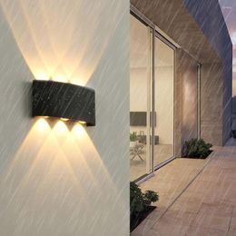 Wall Lamp Indoor Bedroom Outdoor Waterproof Garden Lighting AC86-265 LED Lights For Living Room Stairs Hallway Home Decor