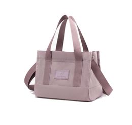 3pcs Messenger Bags Women Nylon Plain Large Capacity Personal Sport Small Flap Handbag Mix Color