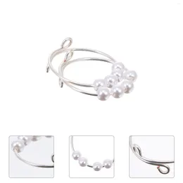 Cluster Rings Ring Fidget Women Bead Finger Pearl Anti Peace Reduce Sensory Beads Decorative Beaded Adjustable Ease Open Sterling