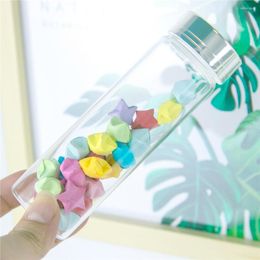 Storage Bottles 90ml Hyaline Small Glass Have Screw Plastic Cap With Silver Tangent Reusable Refillable Craft Vials Candy Pot 24Pcs