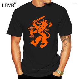 Men's T Shirts Dutch Soccer Retro National Team Holland Short Sleeve T-Shirt