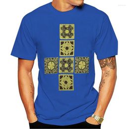 Men's T Shirts Shirt 2023 IMPACT Hellraiser Lament Configuration Slim-Fit T-Shirt Black Hip Hop Novelty Top Tee