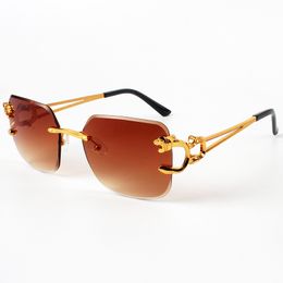 Men's Sunglass Fashion Rectangle Women gift metal Luxury Brand Sun glasses 2023 Classic Oculos Masculino Glasses UV400