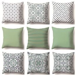 Pillow Mandala Covers Modern Nordic Geometric Wave Dots Throw Pillows Cover Sofa Bed Decorative Livingroom Case