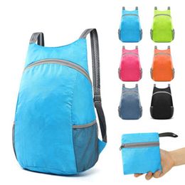 Backpack Cross-border -selling Foldable Travel Bag Waterproof Light Portable Multifunctional 2023 Storage