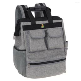 Storage Bags Double Shoulder Multi-functional Maintenance Tool Backpack Electrician's Kit Tools Bag