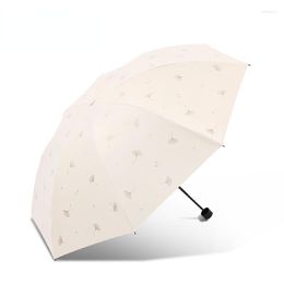 Umbrellas Folding Pocket Chinese Cute Umbrella Fancy Wedding Mini Woman Water Resistant Guarda Chuva Gift Female SY50RU