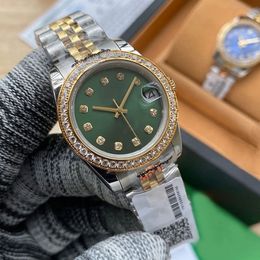 Women Watch Automatic Mechanical Watches 31mm Case With Diamond Lady Business Wristwatches Montre de Luxe