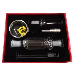 Hookah pipe Nectar Collector Kit with Titanium Tip Nail Quartz Tip 10mm all avaiable Mini Glass Pipe Micro NC set