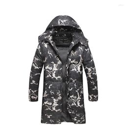 Men's Down 2023 Design Design Autumn Winter Men Cotton Jacket Moda Casual Casual Moda