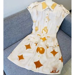 Luxury brand dress for women designer clothing summer sexy long dresses fashion pocket patchwork skirt girls short sleeve