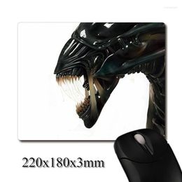 Party Favour Horror Ugly Giant Snake Alien CG Printed Heavy Weaving Anti-slip Rubber Pad Office Mouse 220x180x3mm