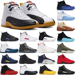 air jordan 12 Men basketball shoes Grip Ovo Beyaz Telif Hamul Play Off Fiba Gama Mavi Master Trainer Sneaker EUR 40-47