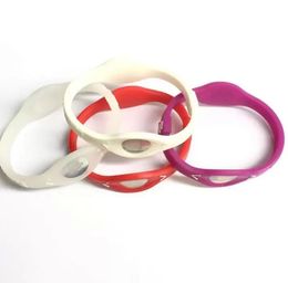 Silicone Bracelet Wrist Guard Support Belt Energy Hand Ring Sports Outdoor Balance Wristband PB Band Party Favor RRA