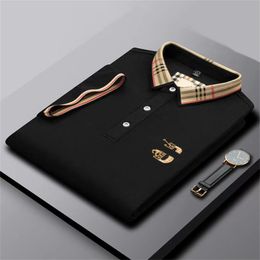 New Designer Polo Shirts Men Luxury Polo Casual Men Polo Print Embroidery Fashion High Street Mens Polos Asian size m-3xl