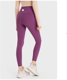 LL Yoga Suit Plush Align Leggings Fast and Free High Waisted Multiple For Seamless Running Cyclin Pants LL760