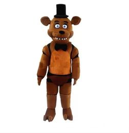 Five Nights Fu Mascot Costume Cartoon Set Birthday Party Christmas Halloween Carnival Adult Size