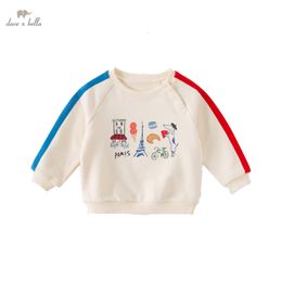 Jackets Dave Bella Children s Sewatshirts For Baby Girl Boys Pullover Cartoon Clothings From 2 7 Years DB3223095 230329