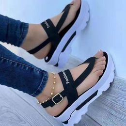 Sandal Sandals 2023 Platform For Summer Wedges Shoe Heels Sandalias Mujer Luxury Flip Flops 230330