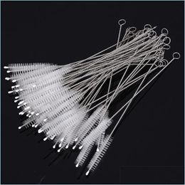 Cleaning Brushes 100X Pipe Cleaners Nylon St 17Cm Length Drinking Sts For Sippy Cup Bottle And Tube Drop Delivery Home Garden Housek Dhxjc