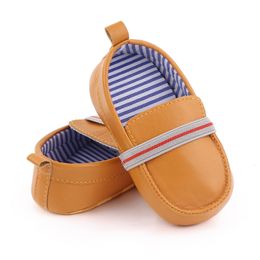 First Walkers Baby Shoes Girls' Boys' Casual Shoes Leather Cotton Non slip Soft Sole Baby First Walker 3-color 0-18M 230330