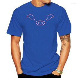 Men's T Shirts Shirt 2023 Top Quality Cute Sweet Pig Face T-Shirt Men Tshirt Streetwear Cotton Summer Male Size Tops