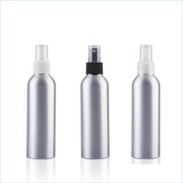 Storage Bottles Jars 30Ml/50Ml/100Ml/150Ml Spray Travel Aluminum Bottling Alcohol Liquid Hand Sanitizer Detergent Drop Delivery Ho Dhhzi